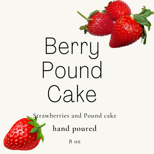 Berry Pound Cake 14 oz